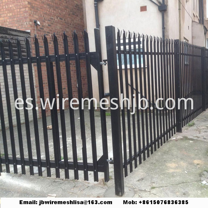 Powder Coated Steel Palisade Fence